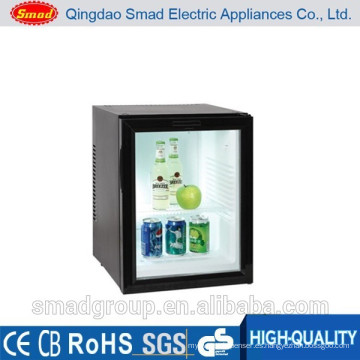 Pequeño mini refrigerador transparente de la puerta de cristal de la puerta para la bebida de la energía